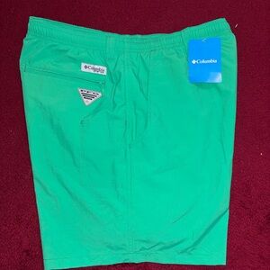 Columbia Men’s Bright Teal Athletic Shorts
